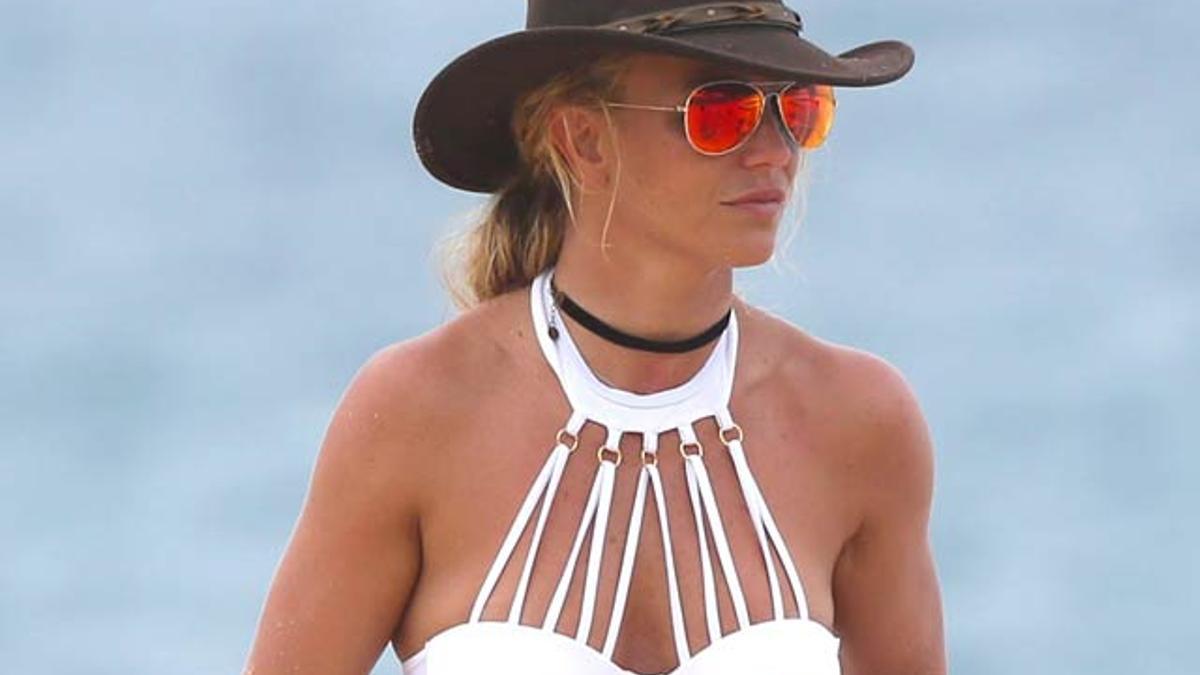 El topless de Britney Spears en Hawaii.
