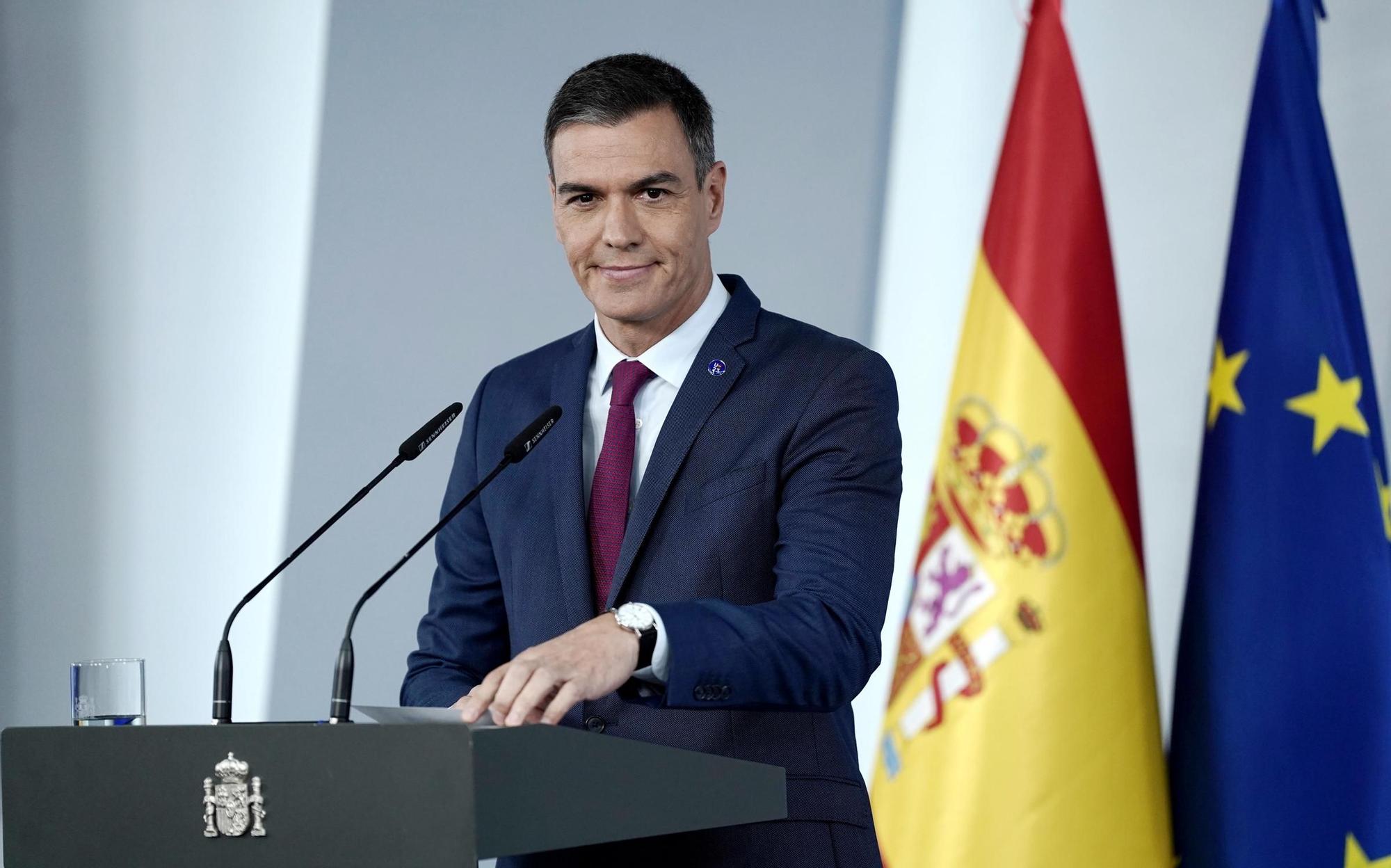 Sánchez acepta su candidatura para "ser investido como presidente del Gobierno"