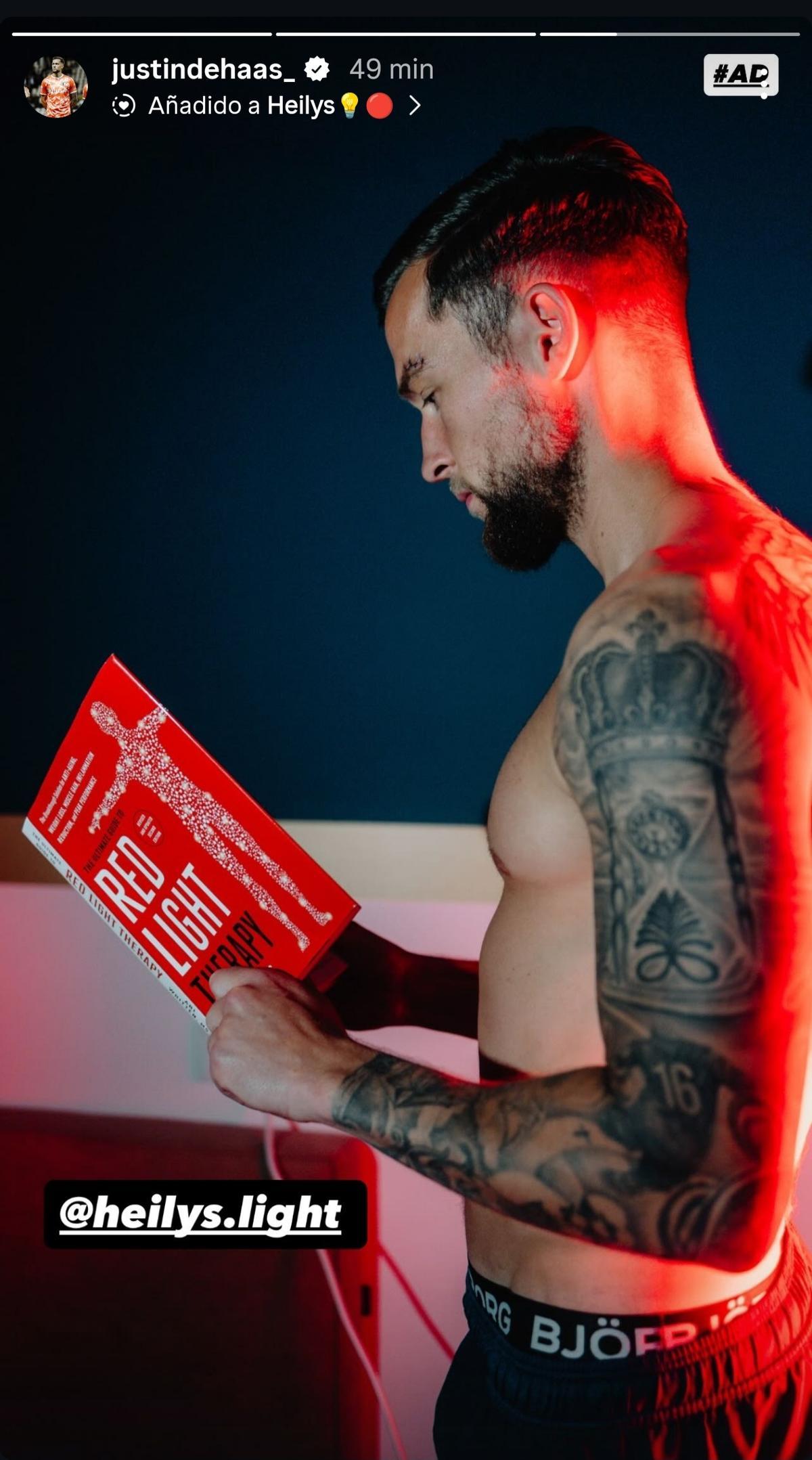 JUSTIN DE HAAS EN VACACIONES
