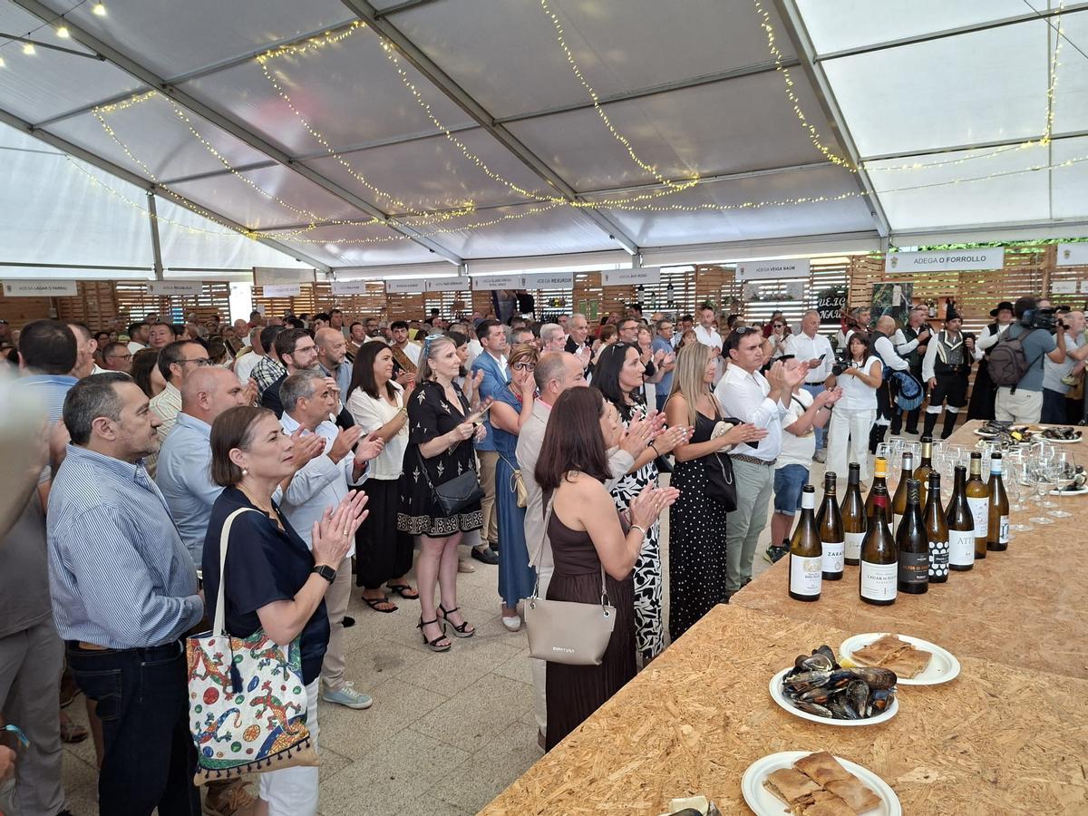 Público asistente a la inauguración.