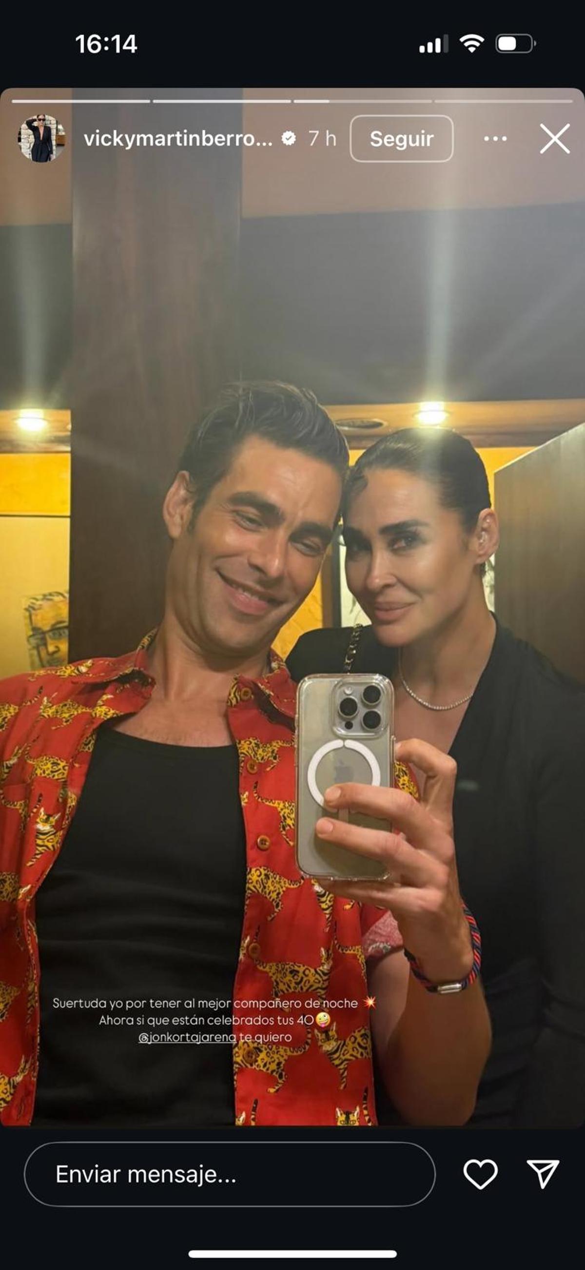 Vicky Martín Berrocal, en la apertura de UNVRS junto a Jon Kortajarena en Ibiza: 