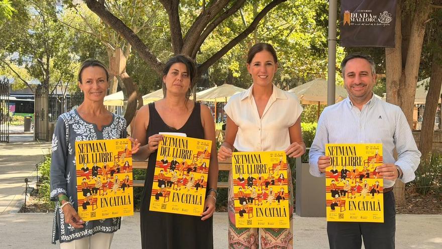 Miquel Barceló, Laura Gost y Joan Miquel Oliver protagonizan la Setmana del Llibre en Català de Palma