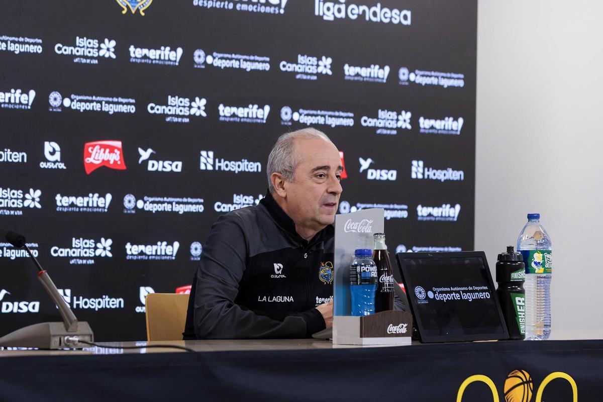 Txus Vidorreta comparece en sala de prensa.