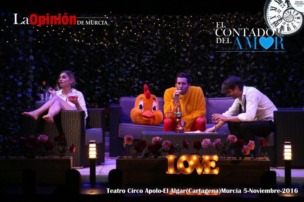 Obra de teatro "El contador del amor" en el Teatro