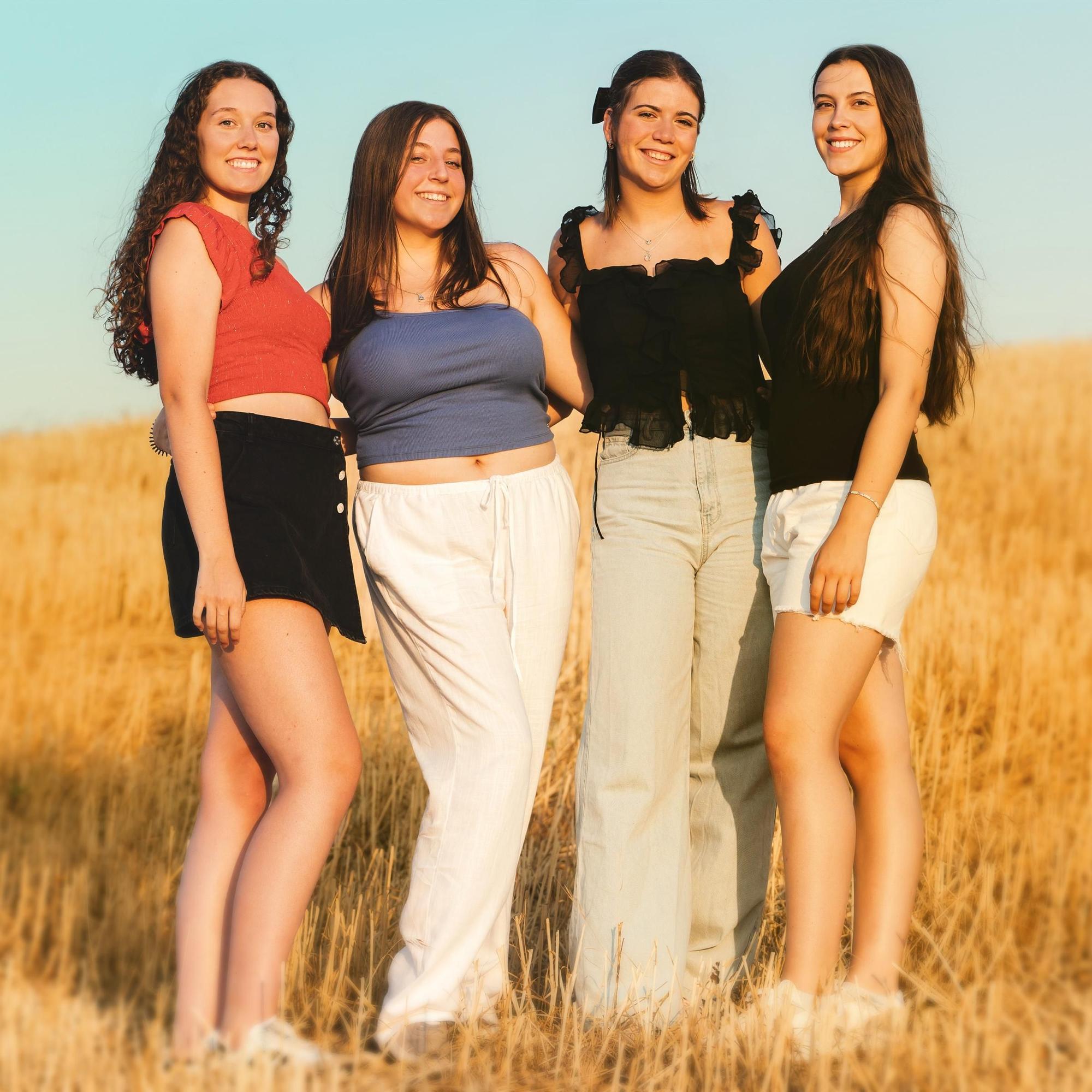 Valeria Vicente, Celia Murillo, Claudia Blanco y Noelia Valero son las reinas de las fiestas de San Mateo 2024.