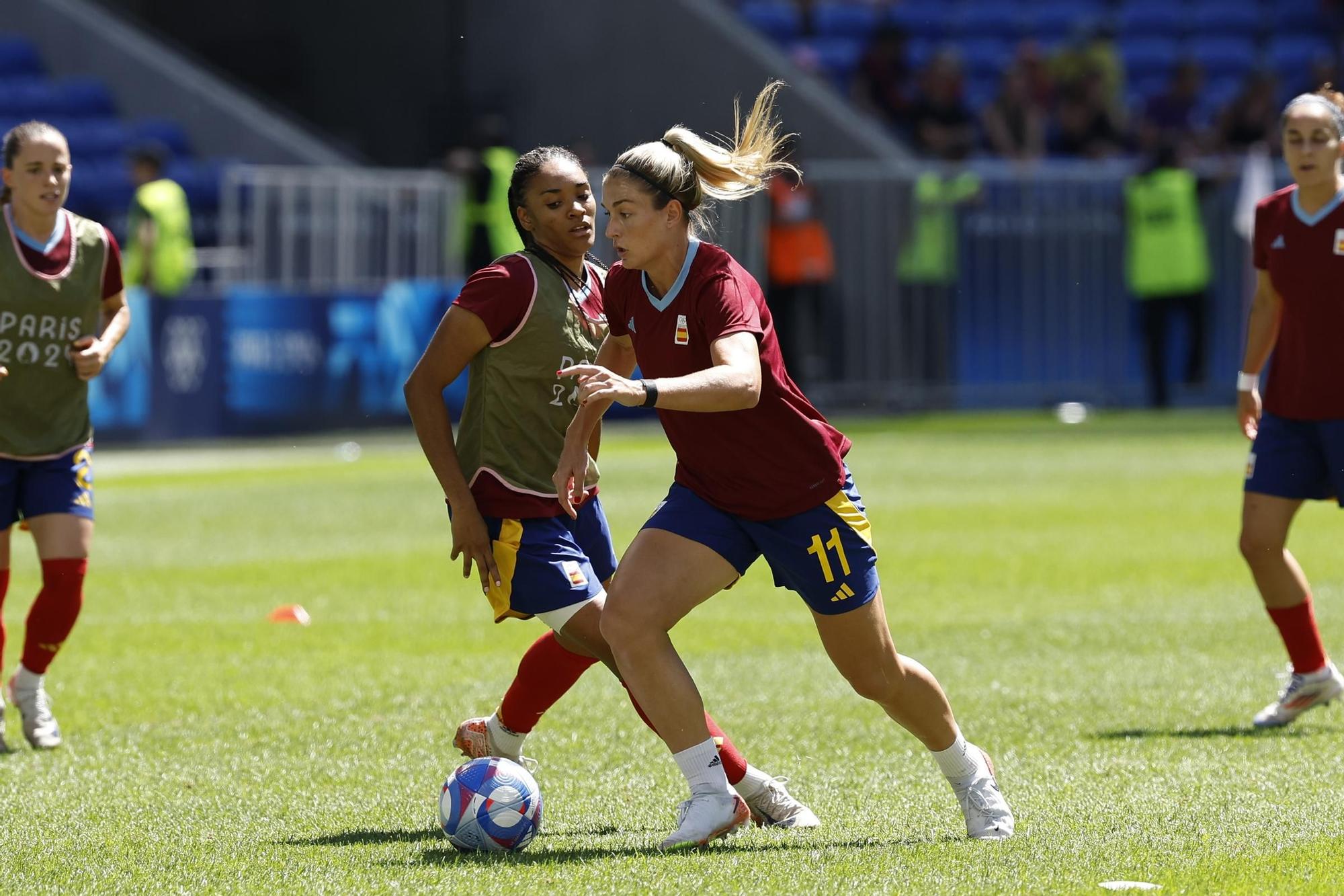 Fútbol fermenino - Partido por la medalla de bronce España - Alemania