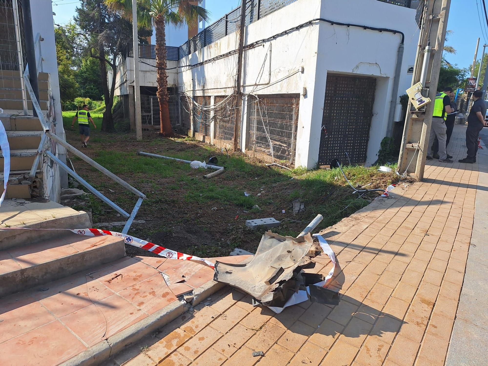 Todas las imágenes del atropello mortal en Cala de Bou