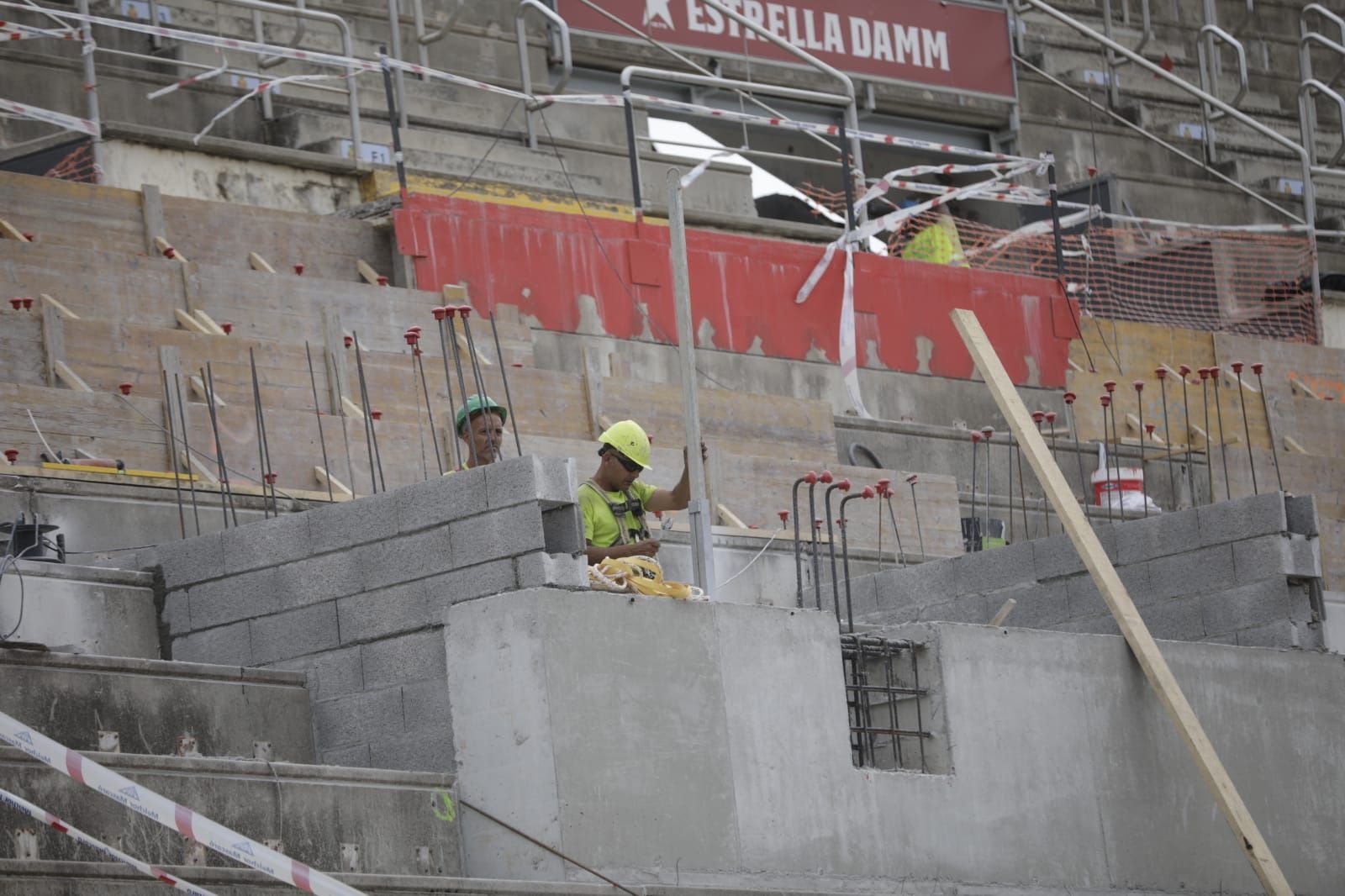 Umbauarbeiten in Son Moix - hier entsteht das neue Stadion von Real Mallorca