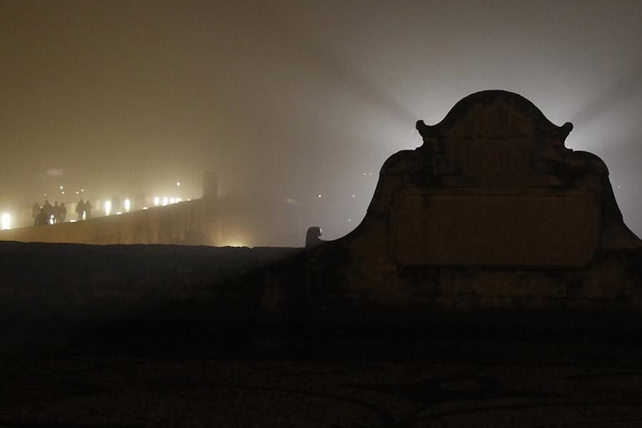 Noche de niebla en Córdoba