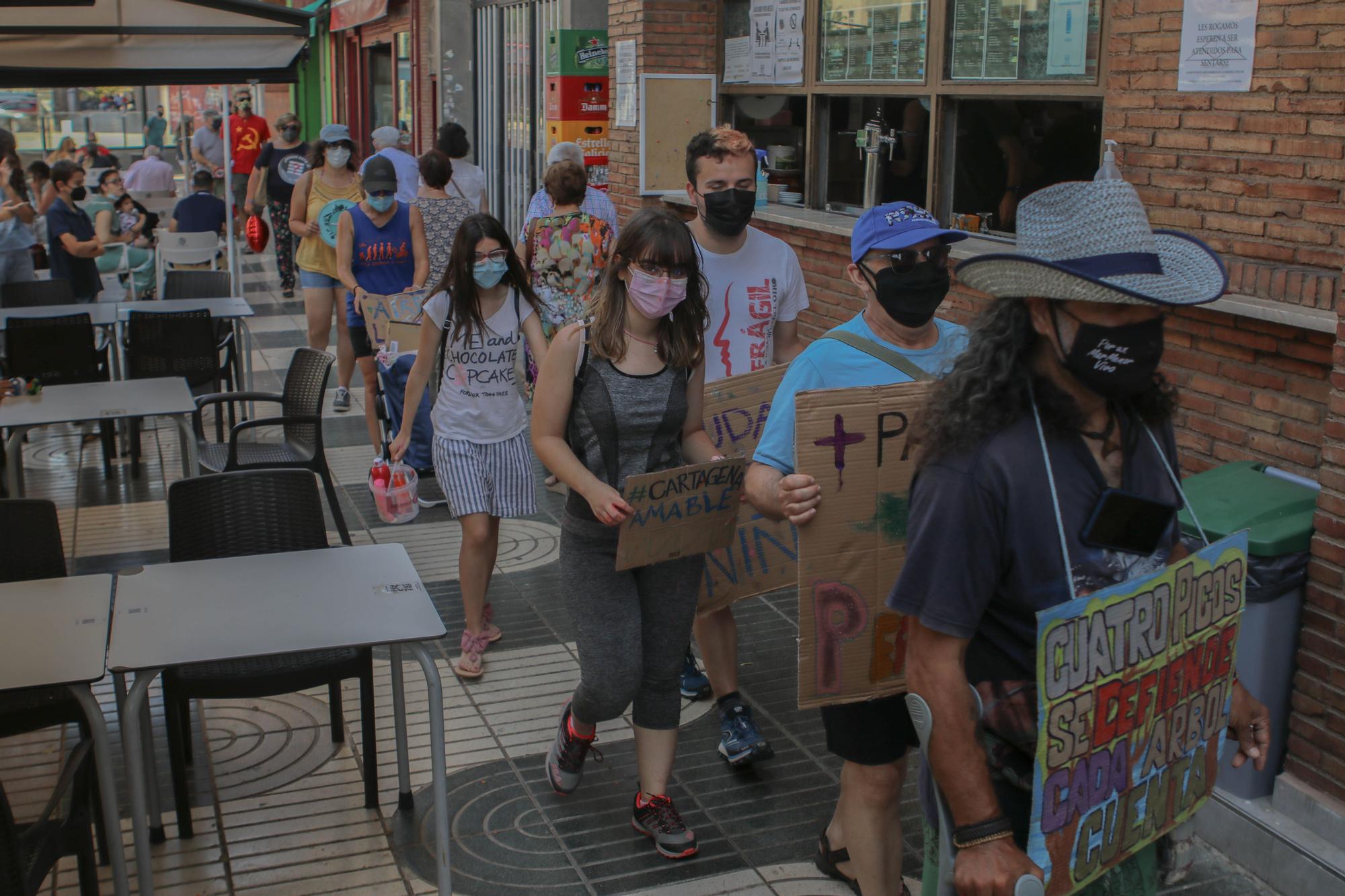 Marcha crítica en bici por Cartagena