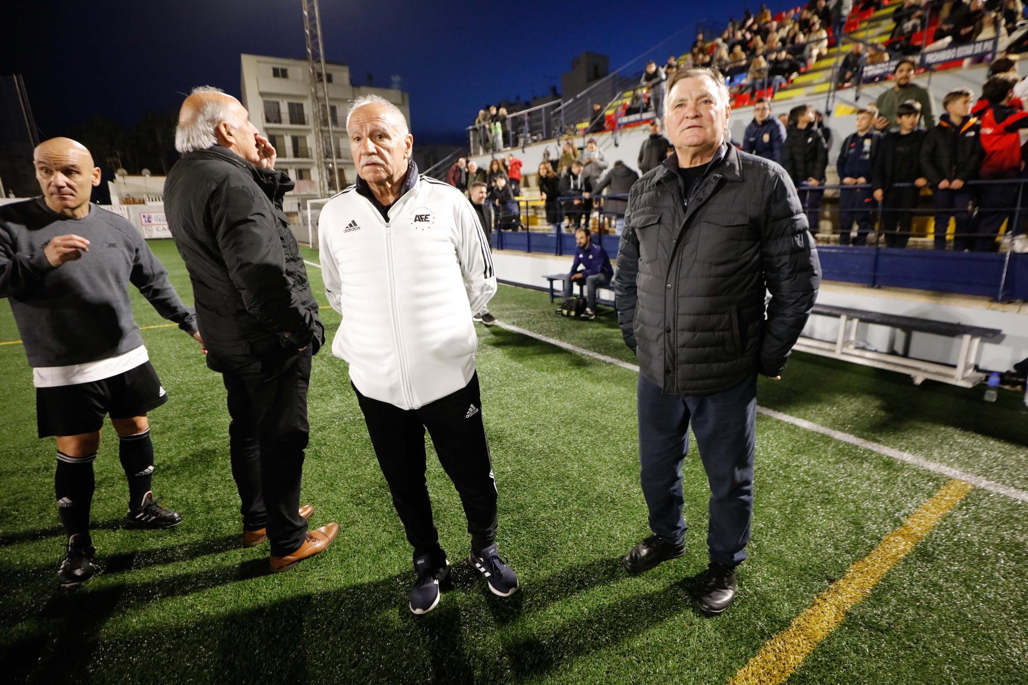 Mira aquí todas las imágenes del partido entre veteranos por el centenario del club Portmany