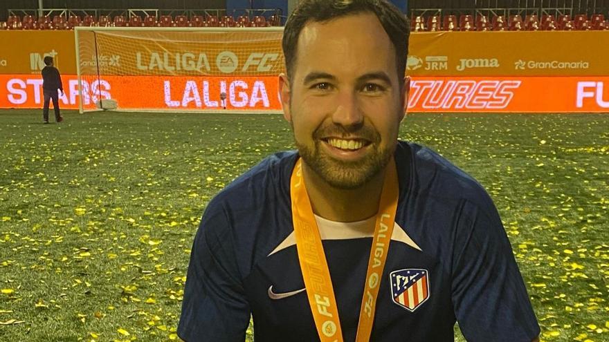 Un joven fisioterapeuta malagueño, en la cantera del Atlético