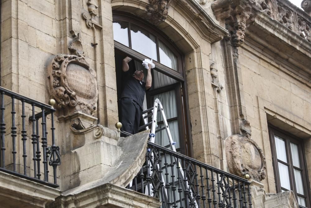 Llegada a Oviedo de Rainer Weiss, premio Princesa de Asturias de Investigación Científica y Técnica