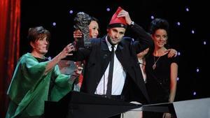 Jimmy Jump durante los Premios Goya 2011.