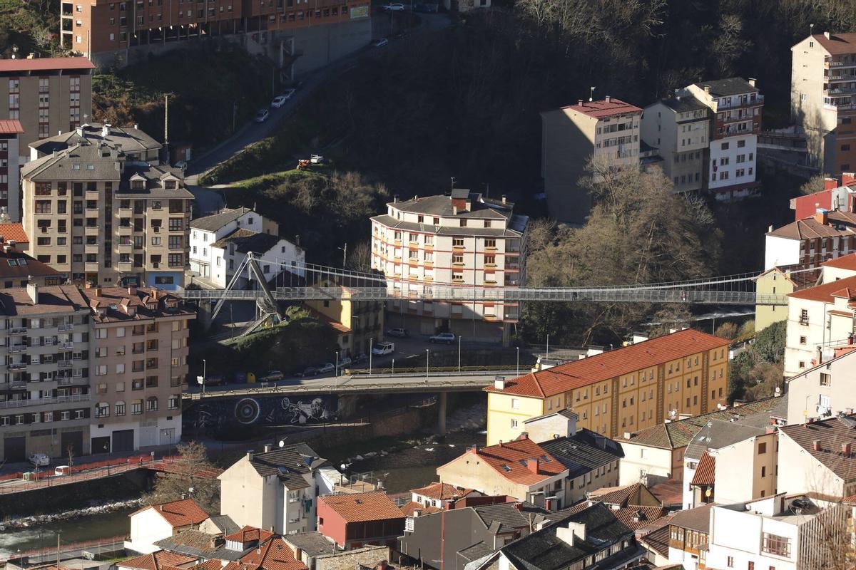 Vista de Cangas del Narcea.