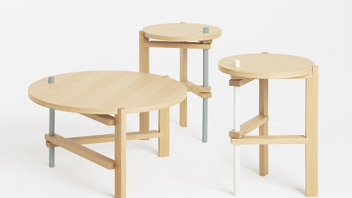 Mesas diseñadas por Tomás Alonso