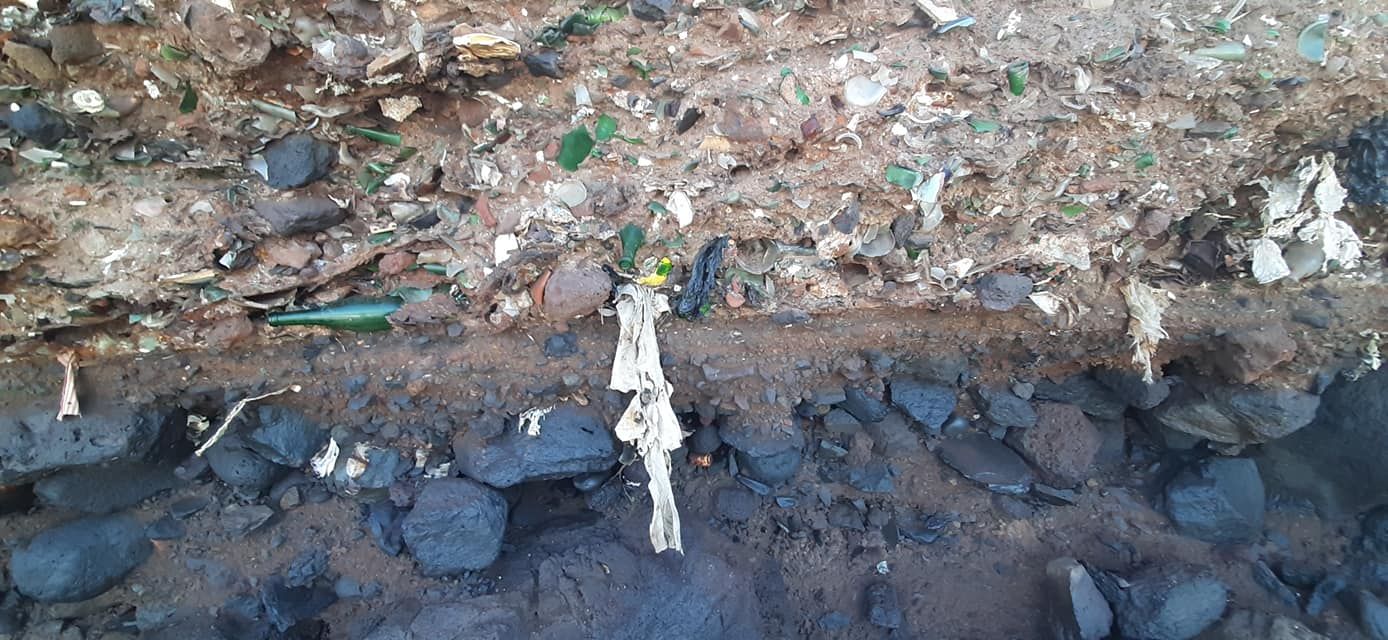 La basura ya forma parte del paisaje en Buenavista