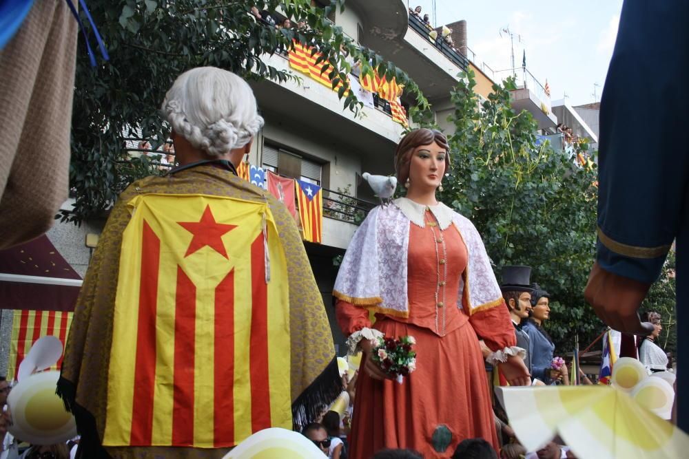 Macrogaleria de la Diada a Berga