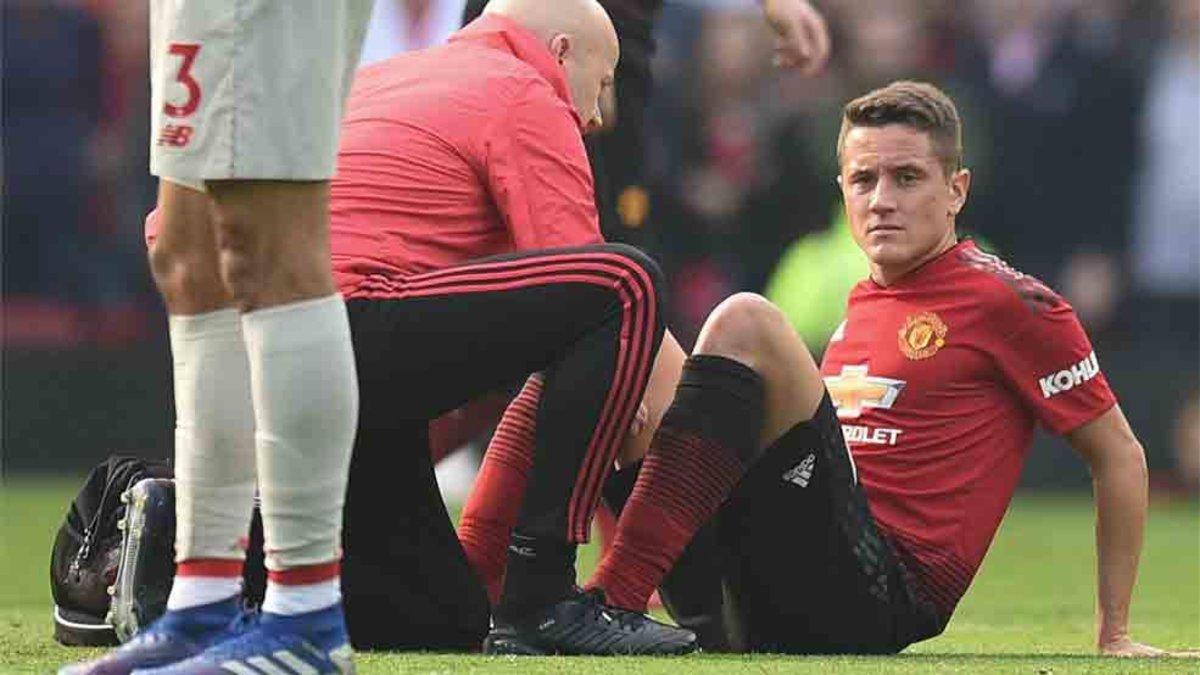 Ander Herrera sigue lesionado