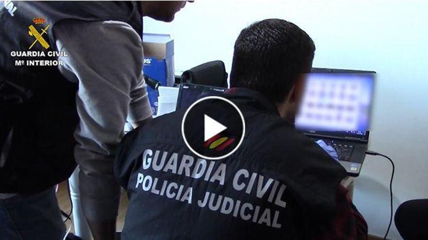 102 detenidos en una macrorredada contra el porno infantil en 38 provincias, entre ellas Huesca