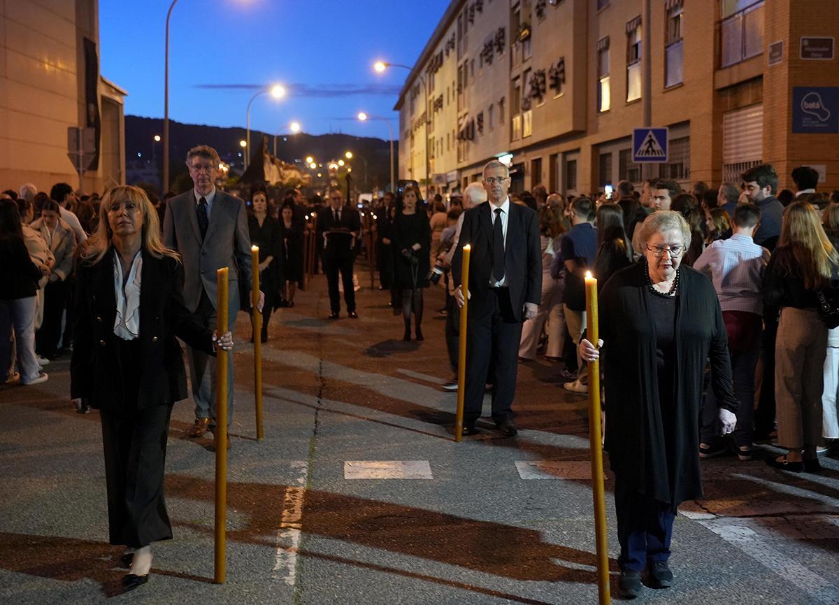 La salida del Traslado al Sepulcro, en imágenes