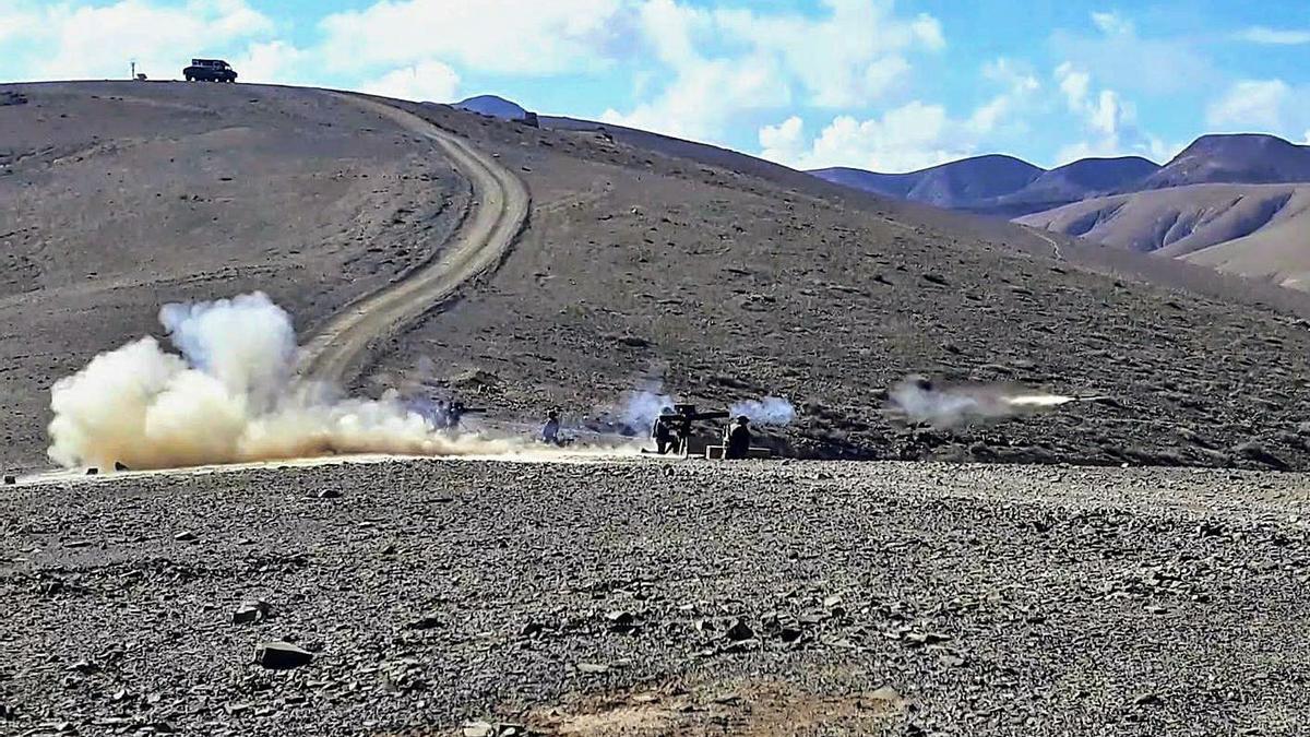 El Ejército se prepara en Pájara | LP/DLP