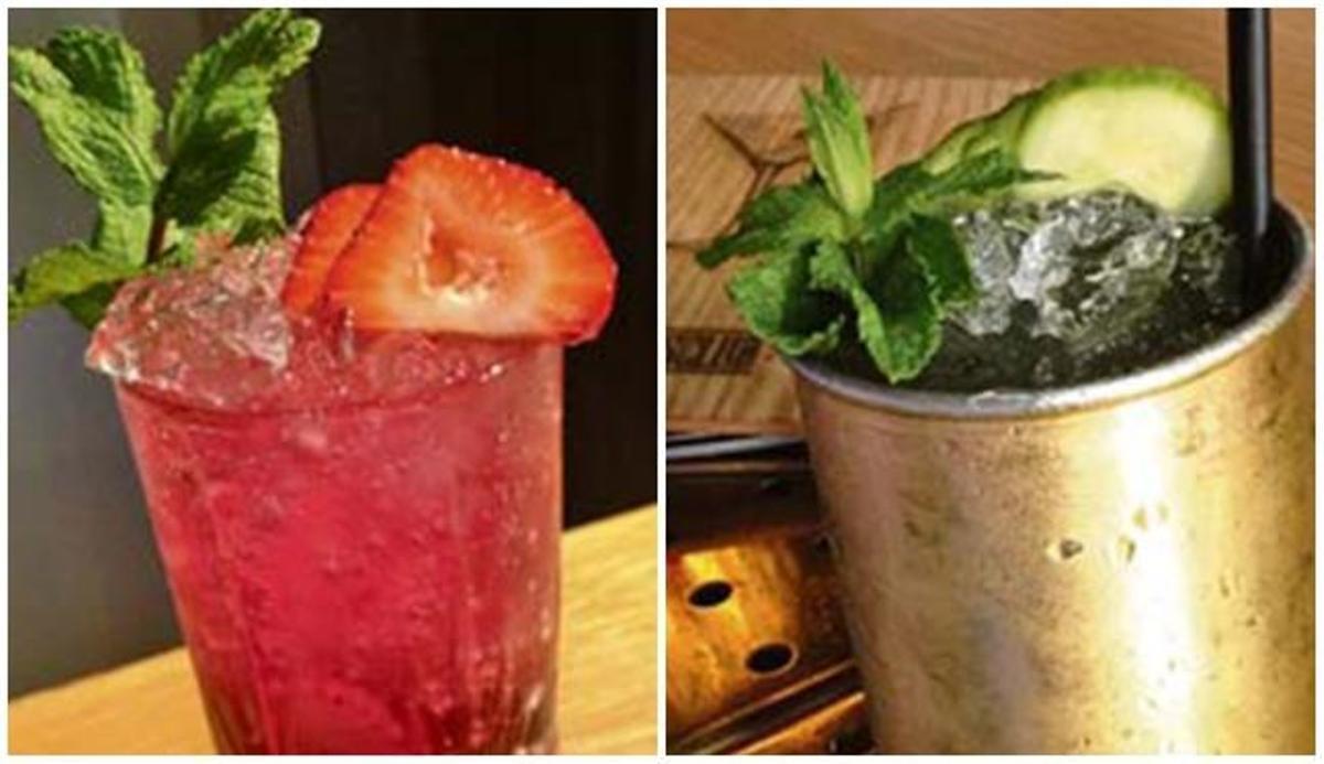 Selección de cócteles.