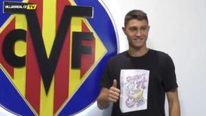 Así ha sido la presentación de Jorge Cuenca con el Villarreal