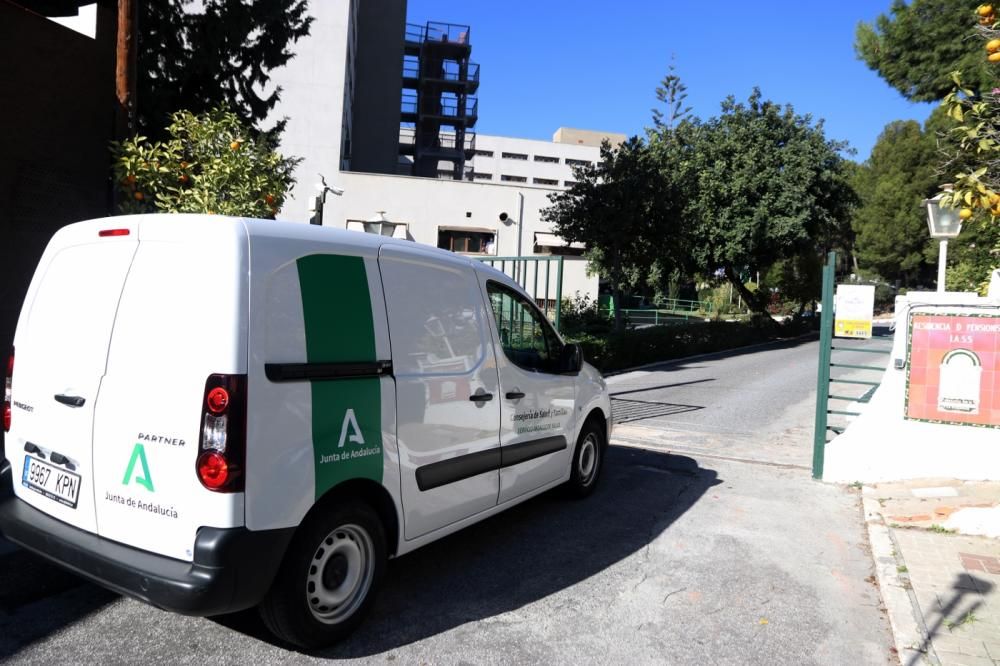 Llegada de las vacunas a Málaga.