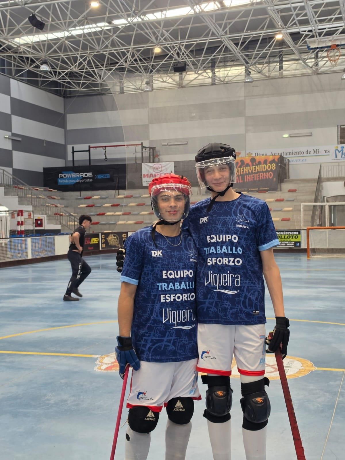 Héctor (15 años) y Paul (16).