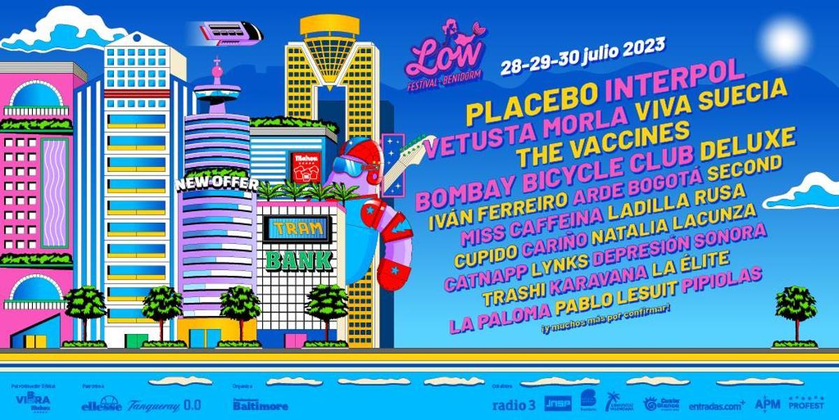 Cartel del Low Festival 2023 hasta el momento