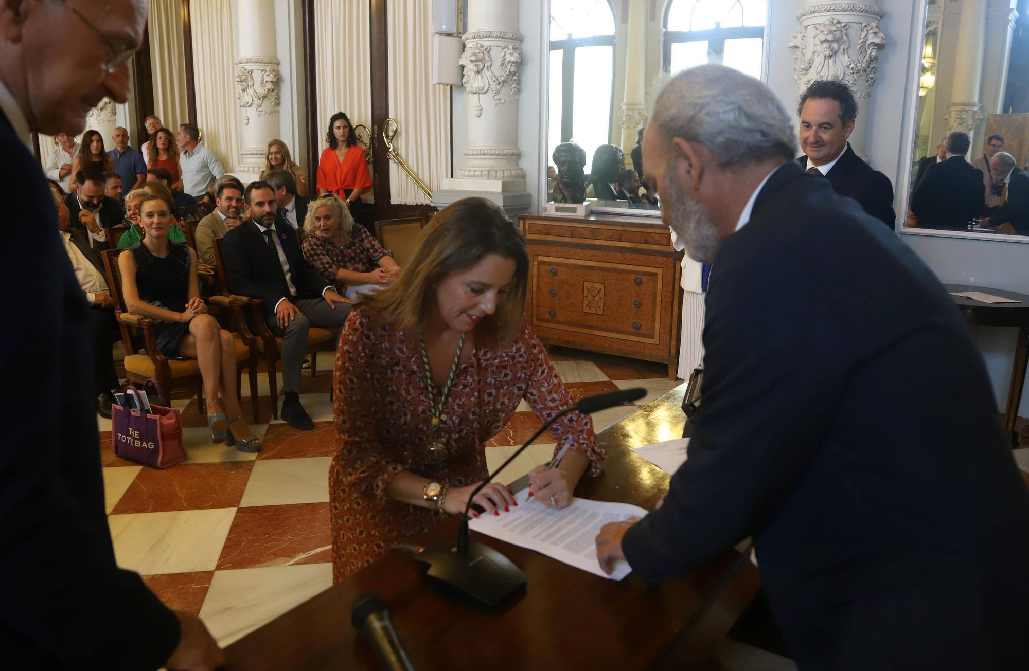 Toma de posesión de los nuevos concejales del Ayuntamiento de Málaga