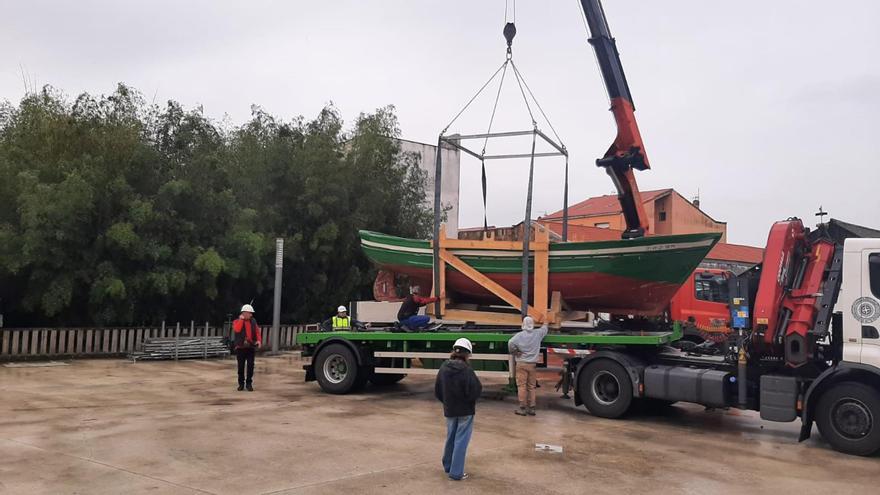 Los barcos del Museo Massó “navegan” a Ribadavia