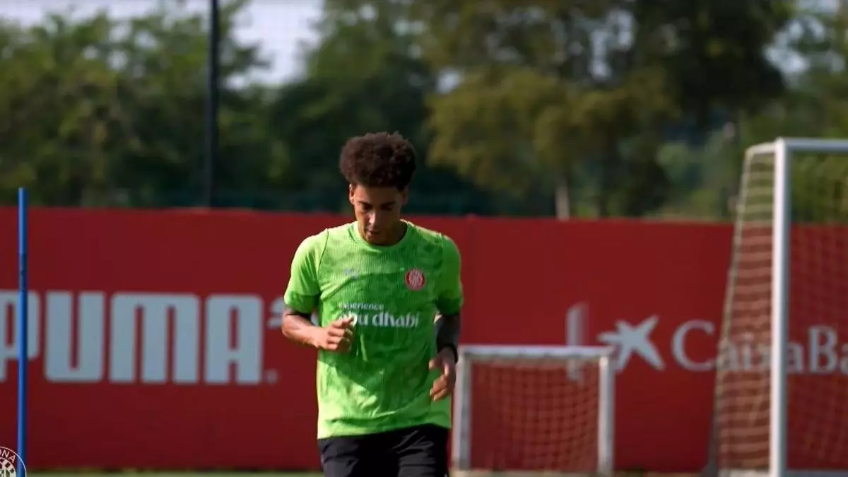 El jugador belga Axel Witsel ya se entrena con el Girona