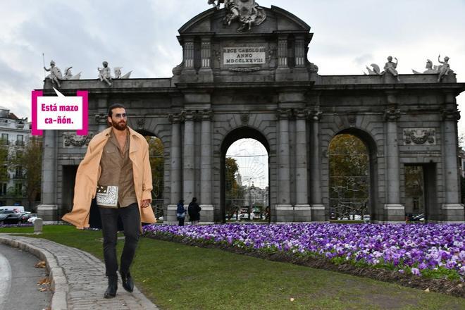 De tour y sin avisar... Can Yaman por Madrid