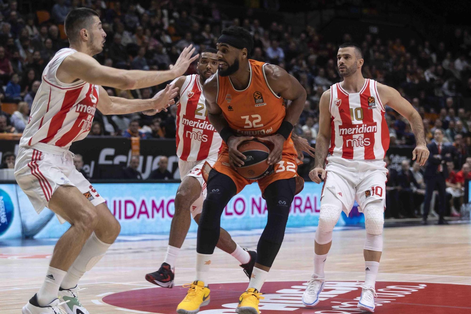 Euroliga Valencia Basket- Crvena Zvezna Meridiamb