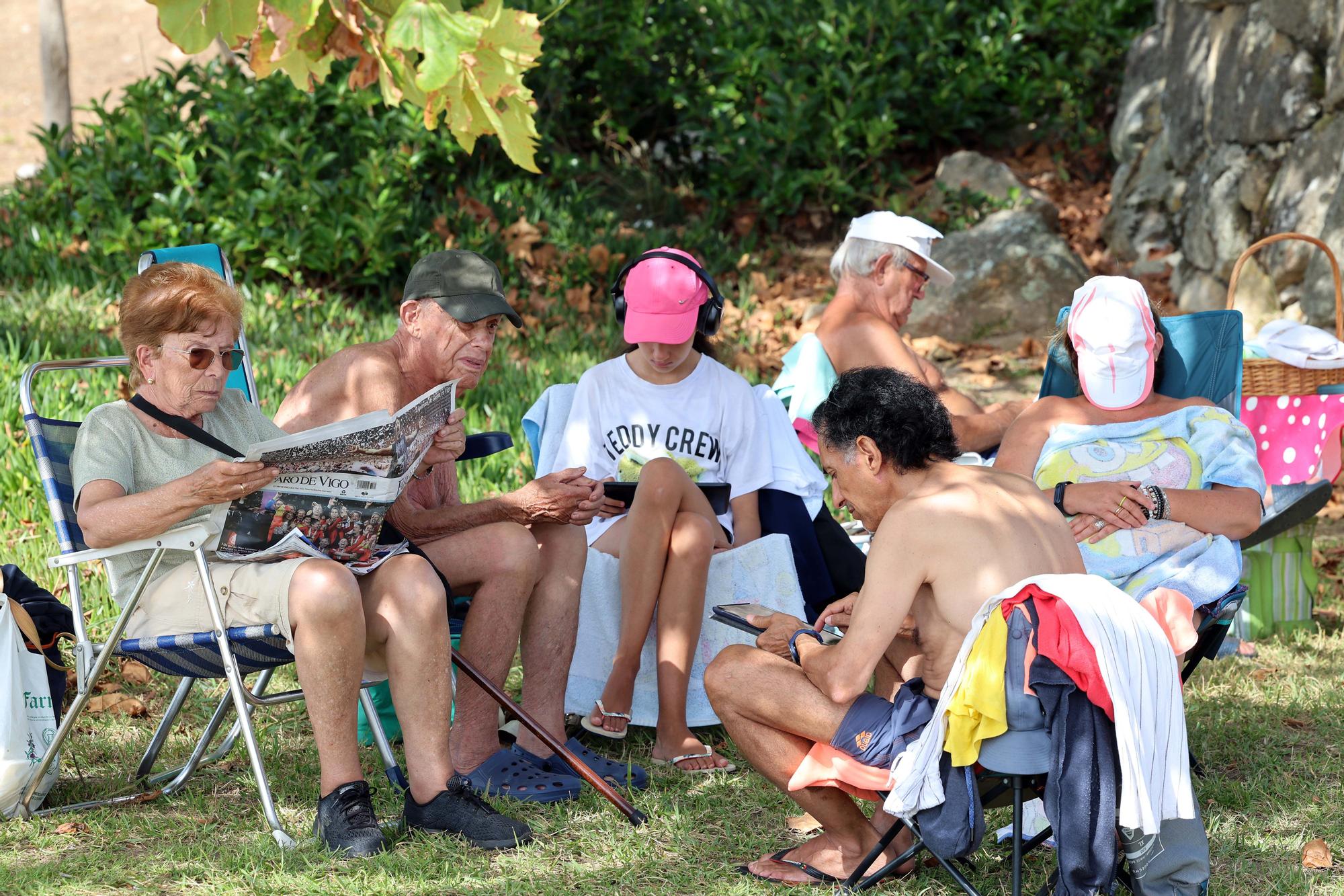 El calor llega a Galicia para quedarse