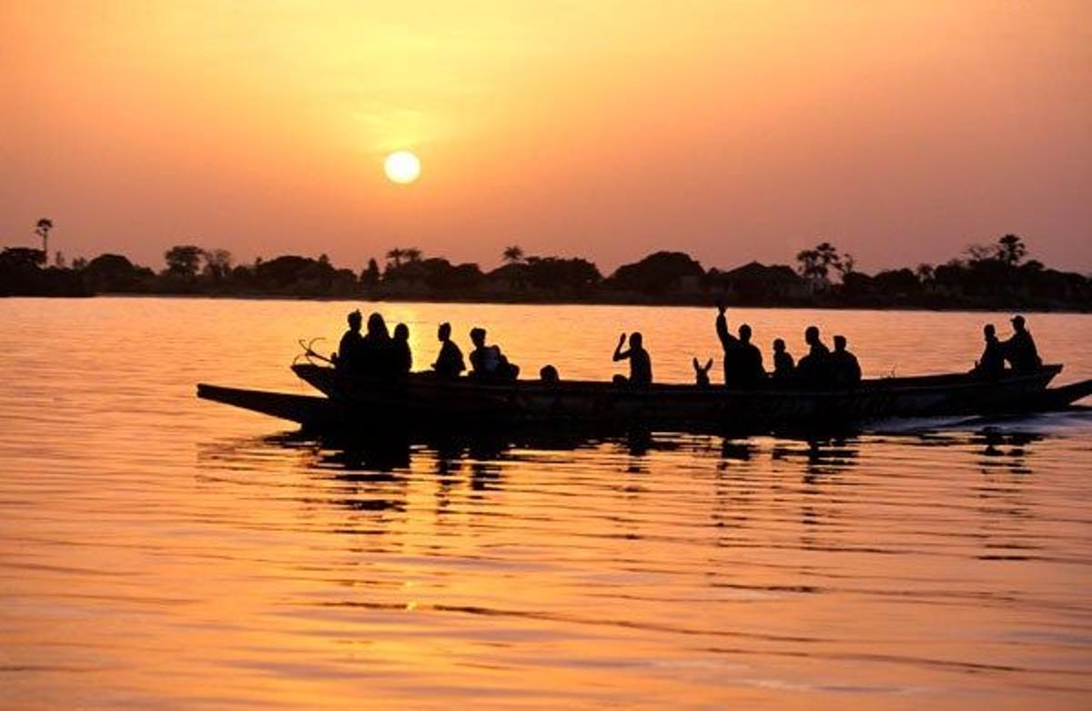 Bahía de Sine Saloum en Senegal.