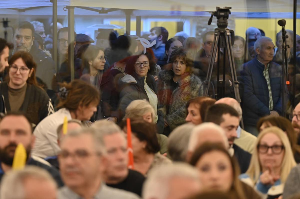 Las imágenes del final de campaña al Gobierno de Aragón del PSOE