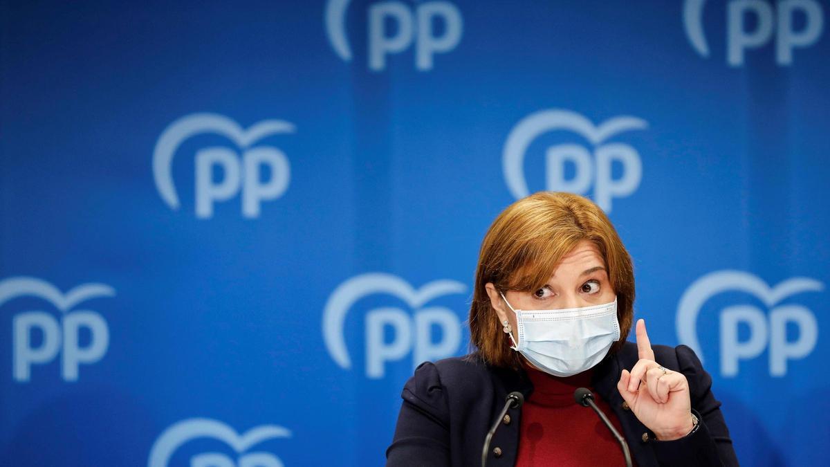 La presidenta del PP en la Comunitat Valenciana, Isabel Bonig