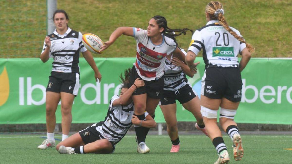 Un partido del CRAT en el Campeonato de España de 7s