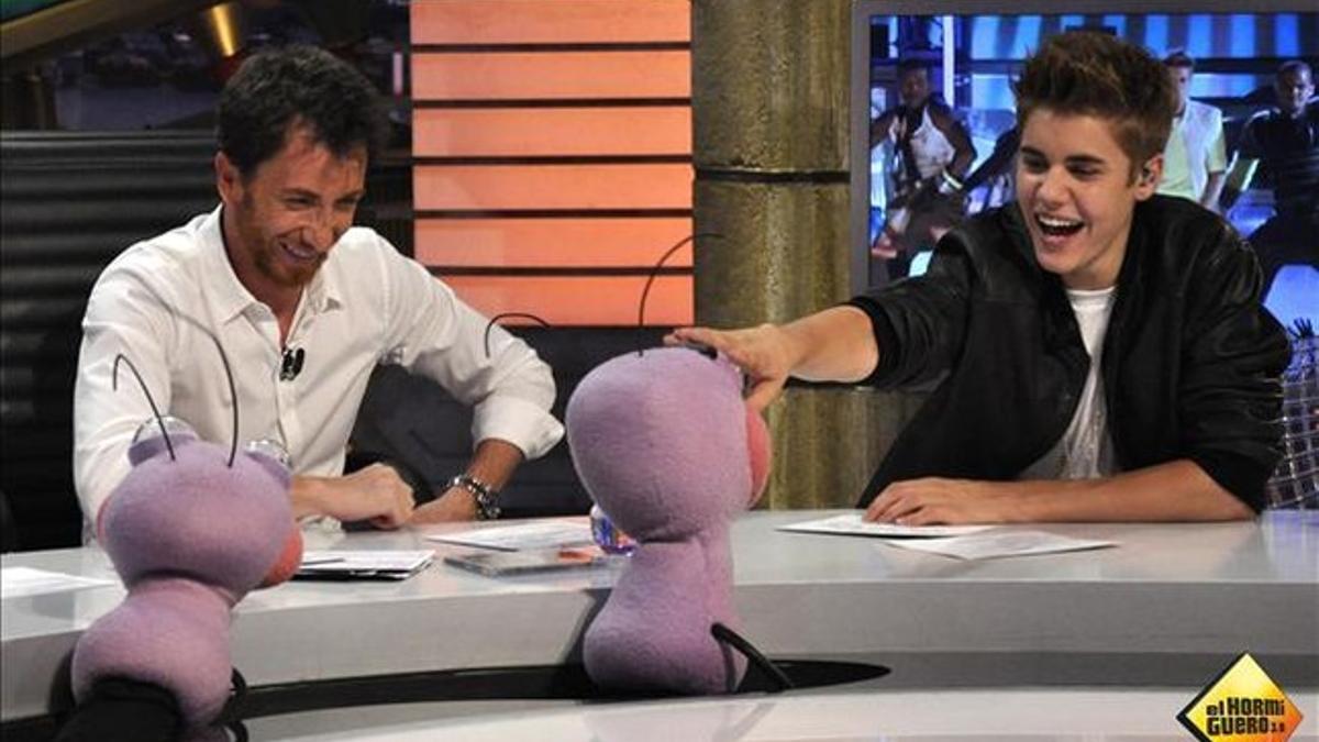 Justin Bieber, en 'El hormiguero' de Pablo Motos