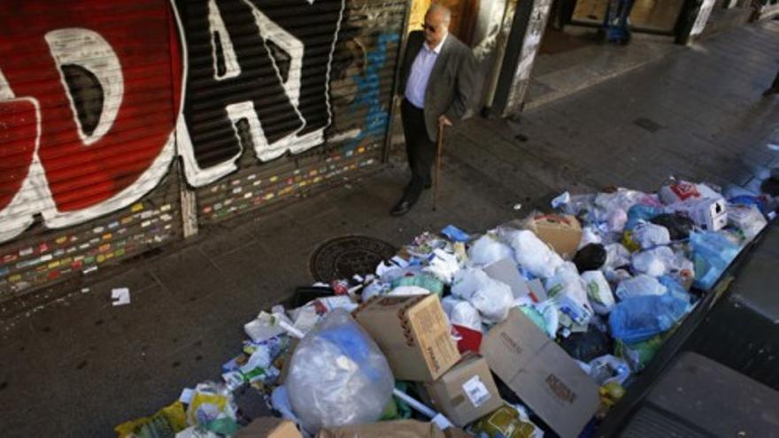 La Cara y la cruz de la huelga de limpieza en Madrid