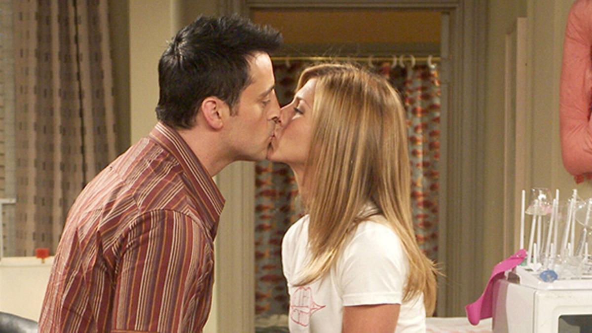 Rachel y Joey en 'Friends'