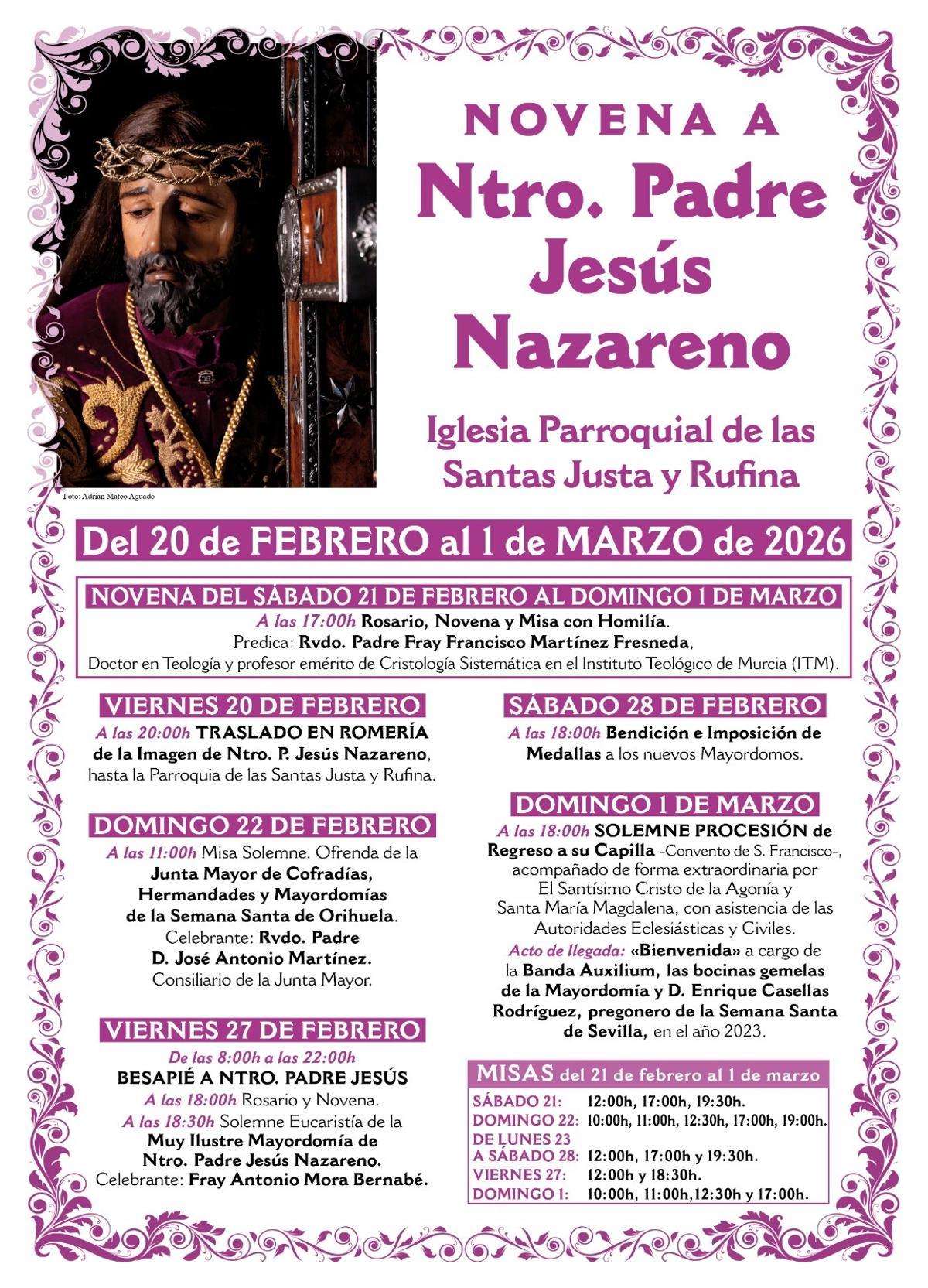 Programación de actos