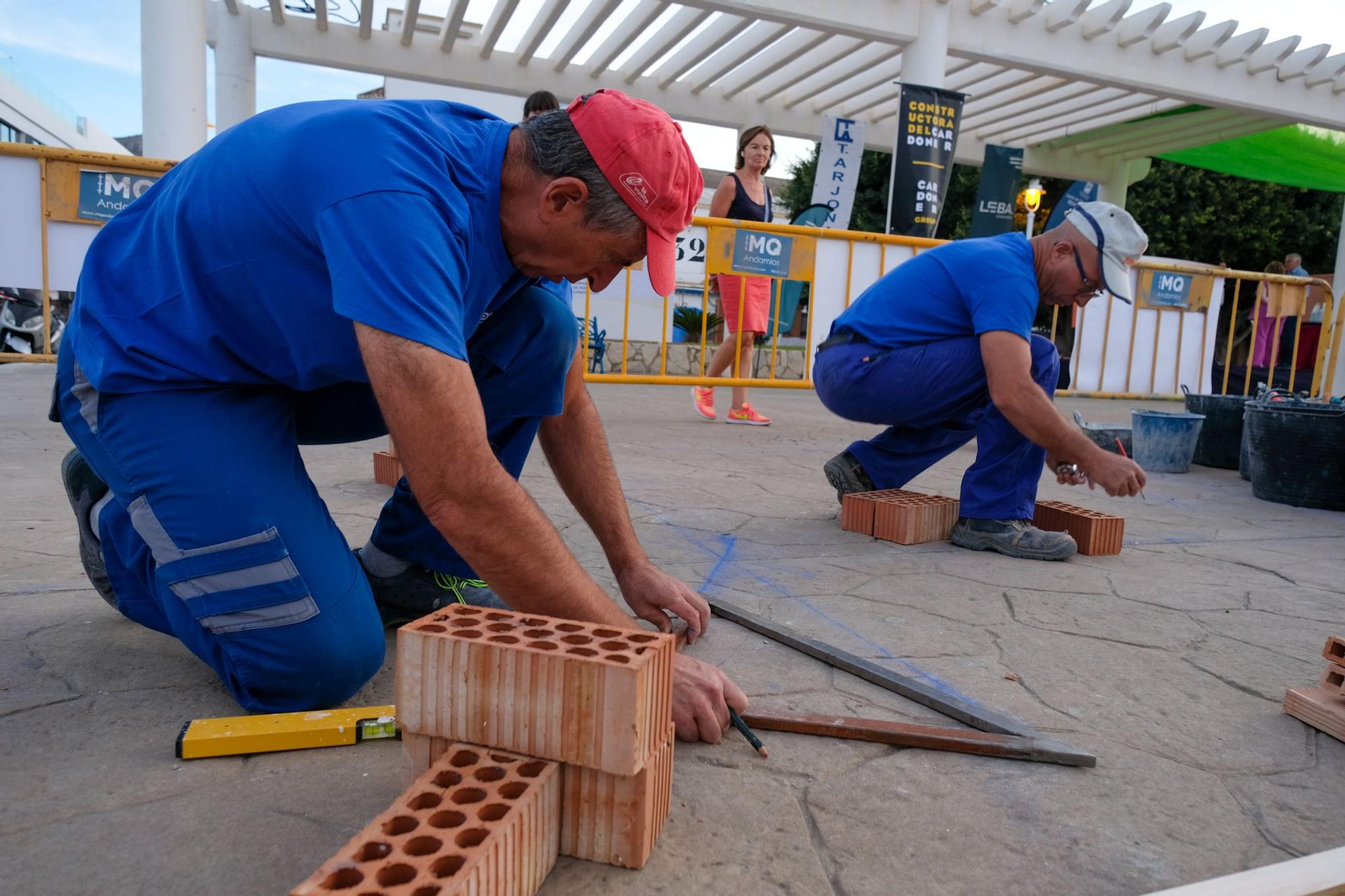 El Concurso Nacional de Albañilería 'Peña El Palustre', en imágenes