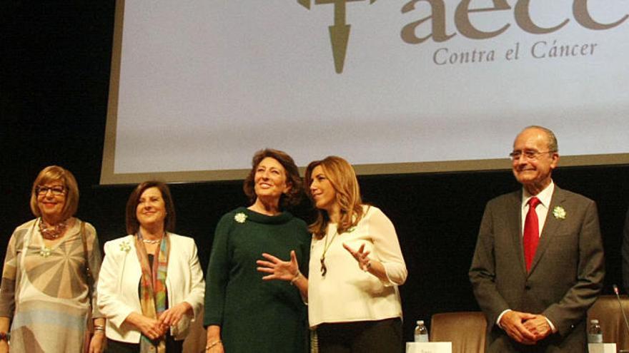 Díaz ha presidido el I Congreso andaluz de Pacientes con cáncer en Málaga.