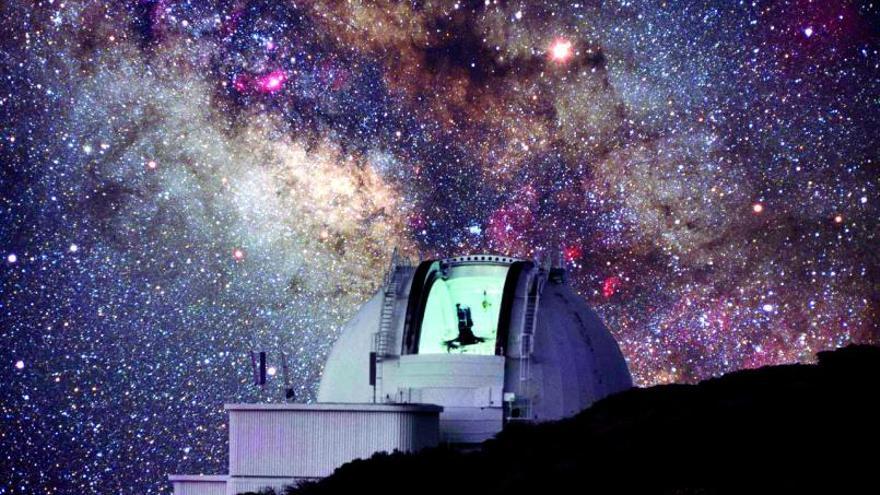 Un estudio ‘contamina’ el cielo  del Observatorio de La Palma