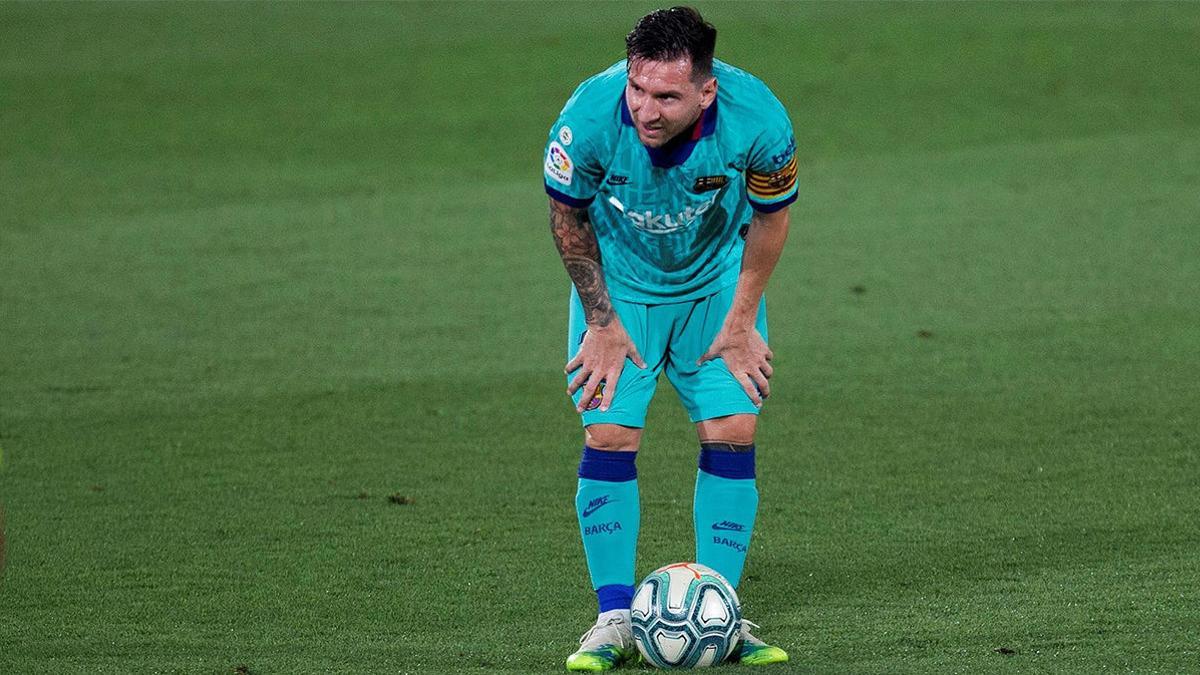 Los datos de Messi con el Barça tras el parón