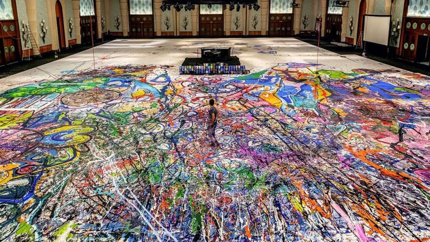 Global Gift participa en la creación de la mayor pintura del mundo